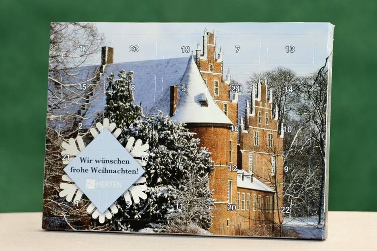 Tischkalender Herten mit Motiv Wasserschloss