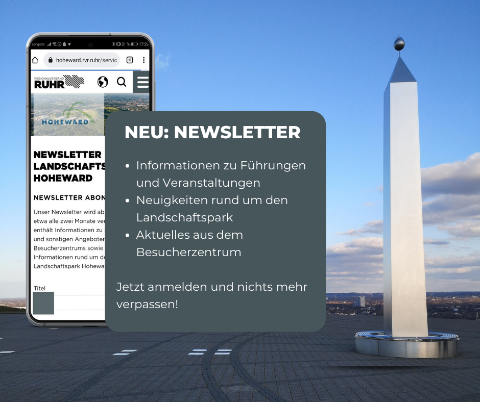 Grafik zur Anmeldung zum Newsletter Hoheward