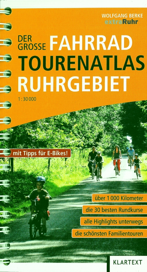 der große fahrrad tourenatlas ruhrgebiet